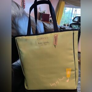 Kate Spade Clinique Tote reversible NWT